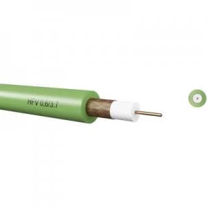 Image of HFV 0.6L3.7mm green Video cable 75 Ohm analog 7406037S0 Kabeltronik