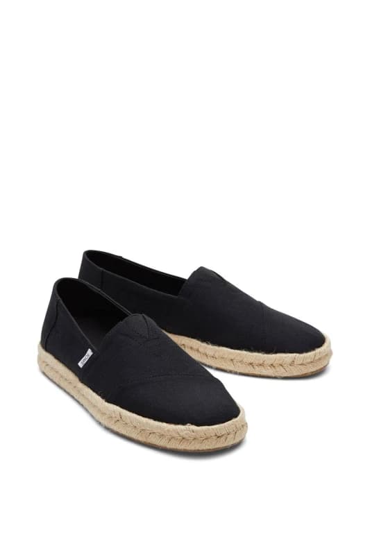 Image of Toms Toms Alpargata Rope 2.0 Shoe - Black 12 Male
