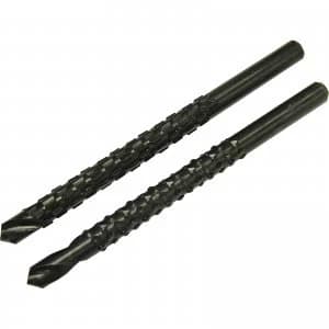 Image of Faithfull 2 Piece Wood Rasp and Metal File Saw Drill Bit Set