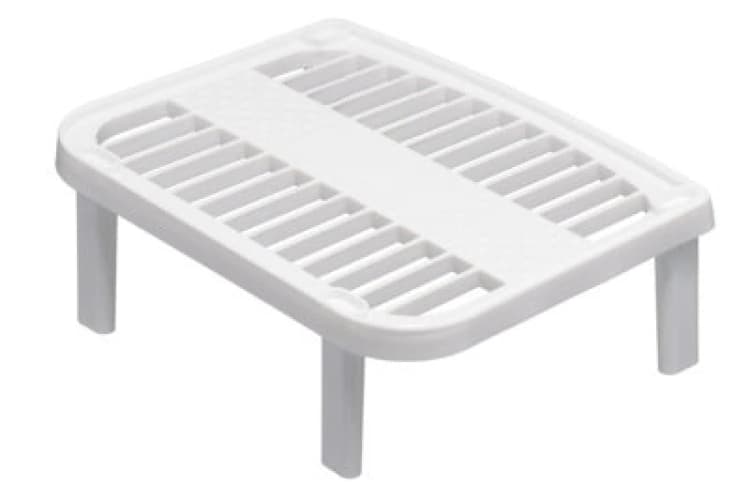 Image of Premier Housewares Jago Stackable Storage Shelf White