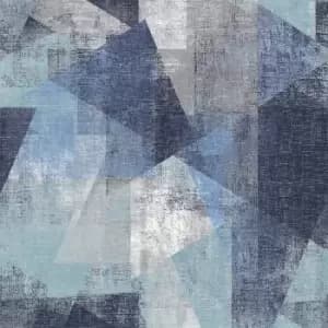 Image of GrandecoLife Perspectives Vincent Blue Wallpaper
