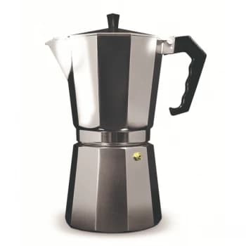 Image of Grunwerg Aluminium Espresso Maker Gift Boxed 6 Cup