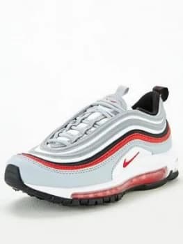 Image of Nike Air Max 97 Junior Trainer - Grey Red