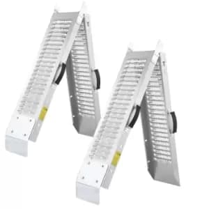 Image of Heavy Duty Loading Ramp 2Pcs Set 400kg Foldable