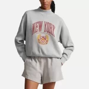 Image of Polo Ralph Lauren New York Cotton-Blend Jersey Sweatshirt - XS