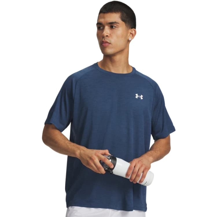 Image of Under Armour Tech 2.0 Short Sleeve T-Shirt Mens Wham Blue male XS