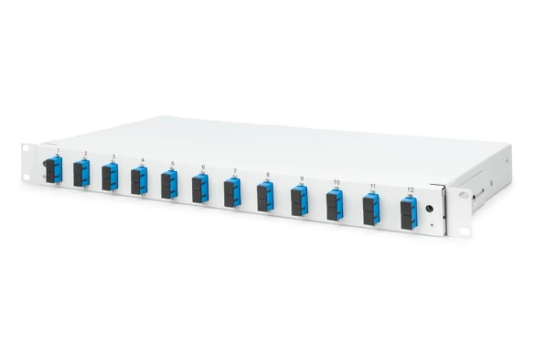 Image of Digitus Fiber Optic Splice Box. Equipped. SC. OS2