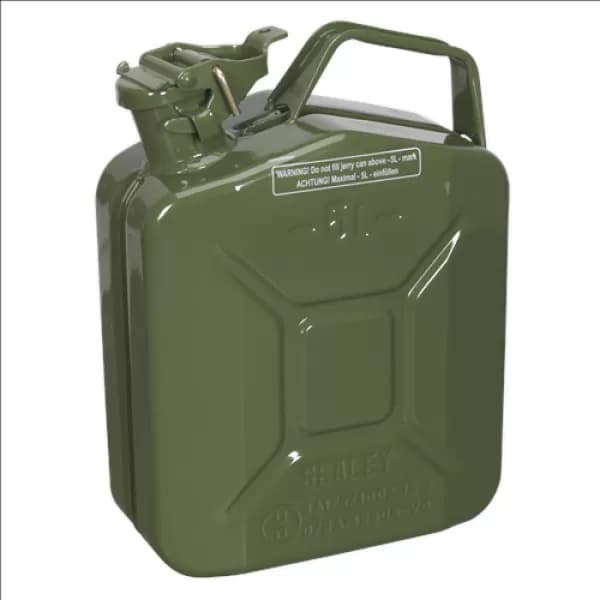 Image of Genuine SEALEY JC5MG Jerry Can 5ltr - Green