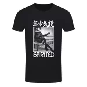 Image of Tokyo Spirit Mens Spirited T-Shirt (3XL) (Black/White/Grey)