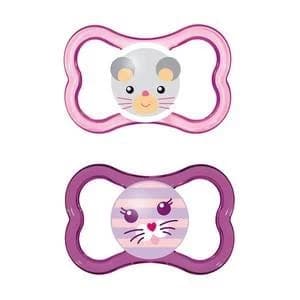 Image of MAM Air 6+M Soother - Pink