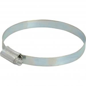 Image of Faithfull Zinc Plated Hose Clips 85mm - 100mm Pack of 1