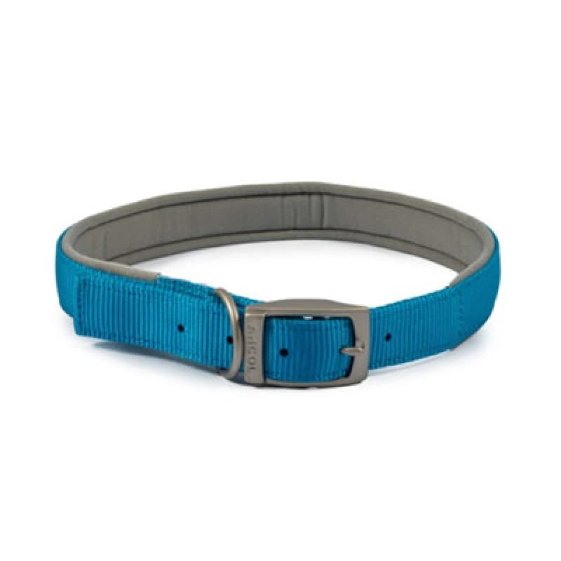 Image of ANCOL Ancol - An Pad Nylon Collar Blue 50-59 - 713304 5016646696274