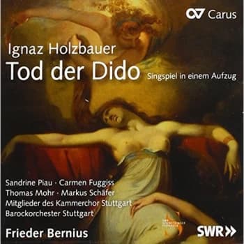 Image of Piau/Fuggiss/Schäfer/Bernius/Kammerchor & Barockorchester Stuttgart - Ignaz Holzbauer: Tod Der Dido CD