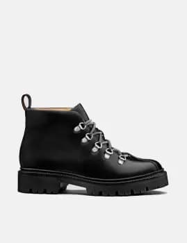 Image of Womens Grenson Bridget Boot (Colorado Leather) - Black