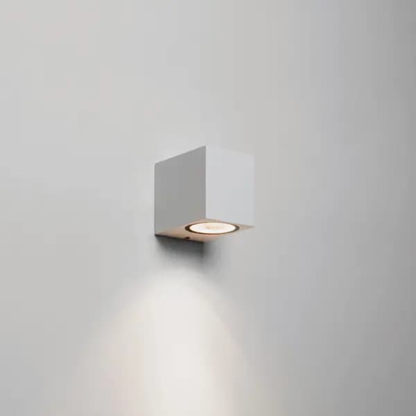 Image of Astro Astro Chios 80 Outdoor Wall Light - Textured White