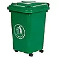Image of GPC Green Wheeled Bin, 30L