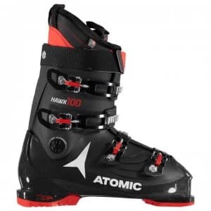 Image of Atomic Hawx 2.0 100 Mens Ski Boots - Black/Red
