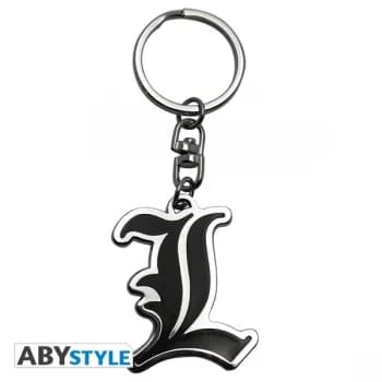 Image of Death Note - L - Symbol Metal Keyring