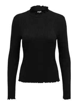 Image of ONLY Long Sleeved Top Women Black