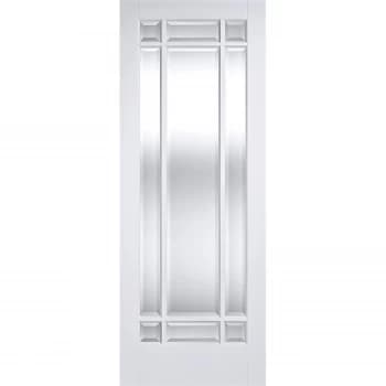 Image of Manhattan - Glazed White Primed Internal Door - 1981 x 762 x 35mm