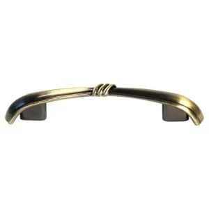 Image of BQ Brass Effect Bow Furniture Pull Handle Pack of 1