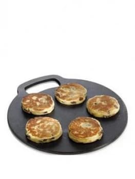 Image of Kitchencraft Round Cast Iron Baking Stone/Cooking Griddle