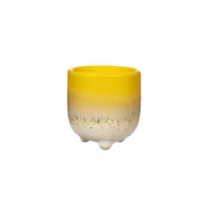 Image of Sass & Belle Mojave Glaze Yellow Glaze Egg Cup