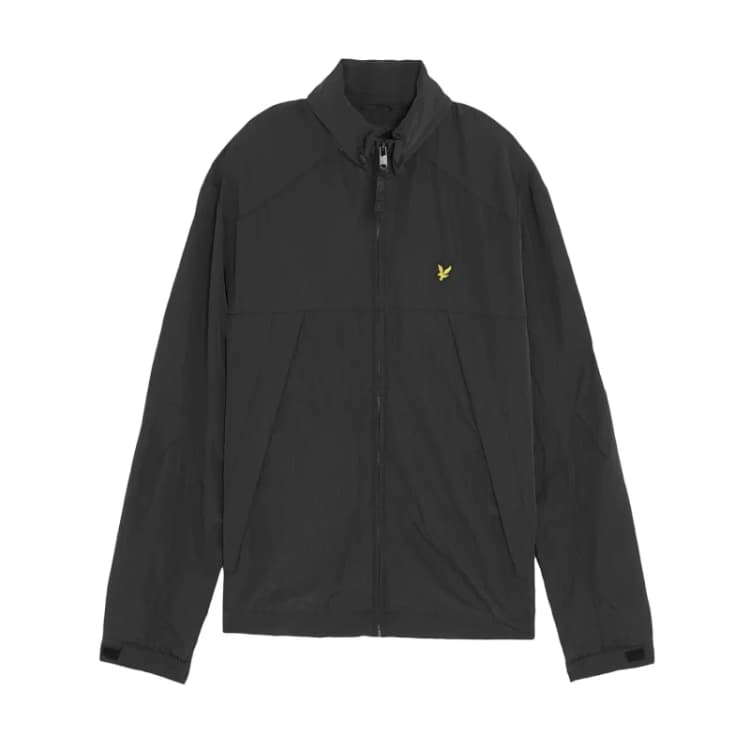 Image of Lyle & Scott Packable hooded jacket Lyle & Scott Noir Male S