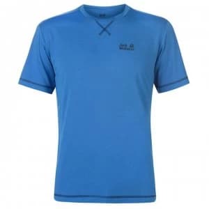 Image of Jack Wolfskin T Shirt Mens - Dark Steel
