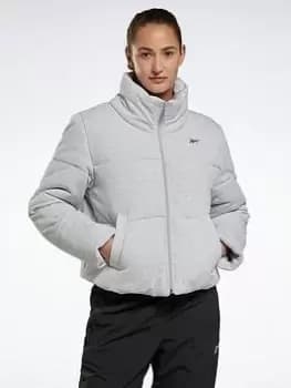 Image of Reebok Studio Padded Jacket, Black, Size S, Women