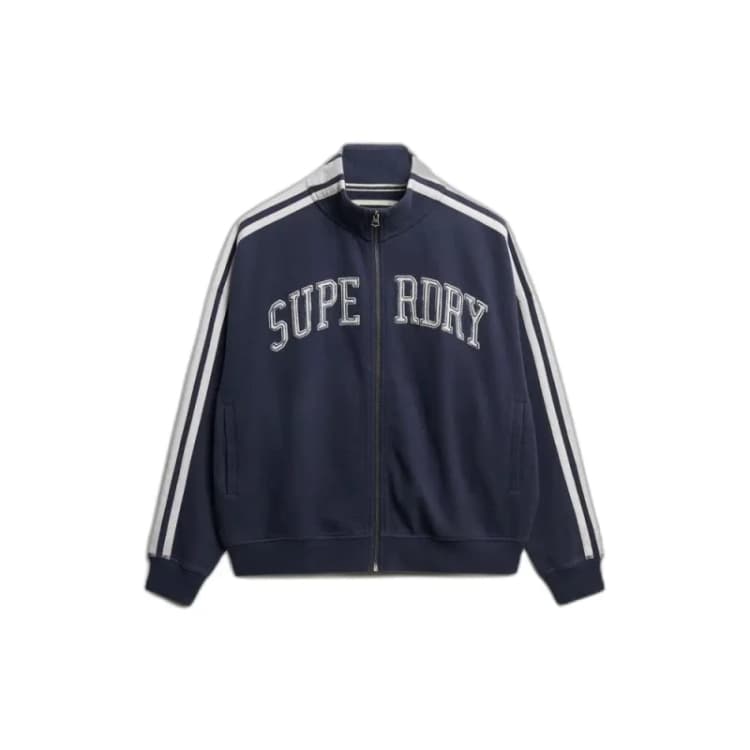 Image of Superdry Sweatshirt woman Superdry Athletic Essentials Bleu Female XL