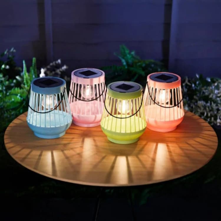 Image of Smart Solar Viva! Lantern, Mixed Case, Robert Dyas, Multi 1080205DY