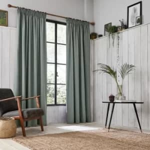 Image of Clarissa Hulse Chroma Lined Curtains 66" x 54", Grey