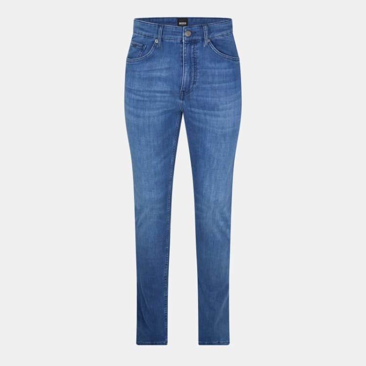 Image of Boss Mens Taber Slim Fit Jeans Navy male 32W XL