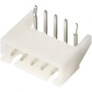Image of JST 800624 Multi pin Connector Angled Series XH Number of pins 5 Nominal current details 3 A