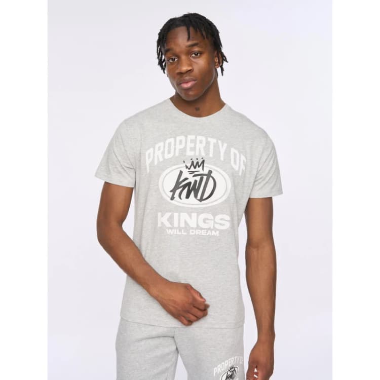 Image of Kings Will Dream Prop T-Shirt Grey male XL