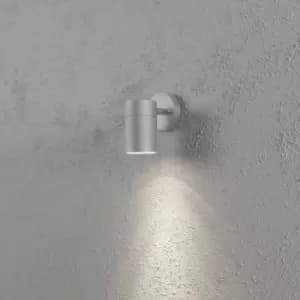 Image of Netlighting Modena Outdoor Modern Big Down Wall Light Grey, IP44