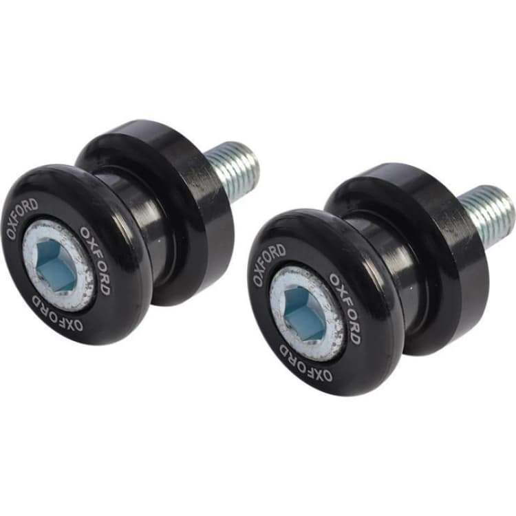 Image of Oxford Paddock Stand Bobbins M10 - 1.50 Thread Black