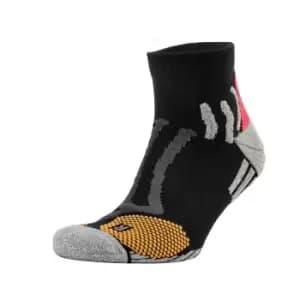 Image of Spiro Unisex Adults Technical Compression Sports Socks (1 Pair) (4/7 UK) (Black)