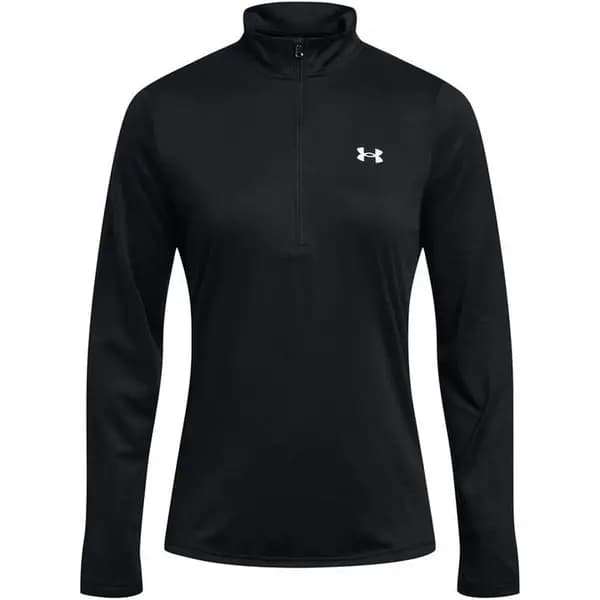 Image of Under Armour Tech Half Zip Top Womens - Black 8