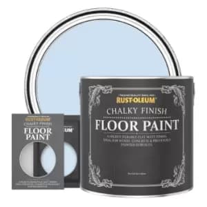 Image of Rust-Oleum Floor Paint - POWDER Blue - 2.5L