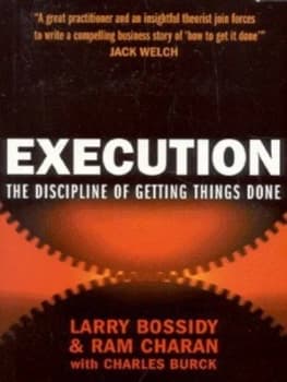 Image of Execution by Larry Bossidy Book