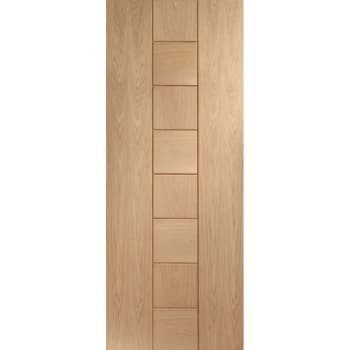 Image of XL Joinery Messina Fully Finished Oak Internal Flush Door - 1981mm x 686mm (78 inch x 27 inch)