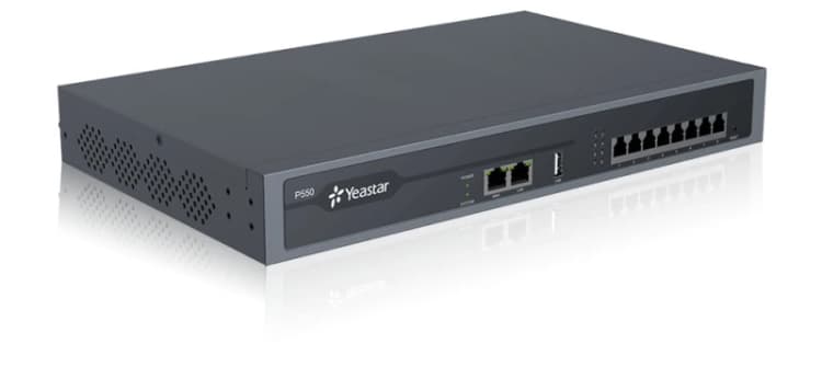 Image of Yeastar P550 Private Branch Exchange (PBX) system 50 user(s) IP PBX (p