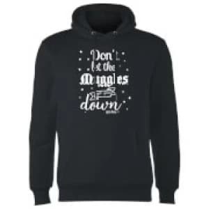 Image of Harry Potter Don't Let The Muggles Get You Down Hoodie - Black