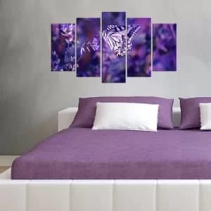 Image of 5MX-105 Multicolor Decorative MDF Painting (5 Pieces)