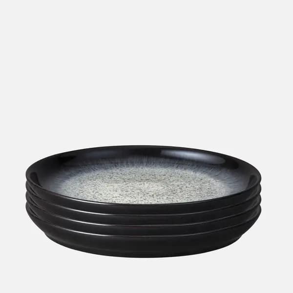 Image of Denby Halo Coupe Dinner Plates - Set of 4