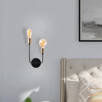 Image of Dolma - 3081 Black Wall Lamp
