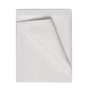Image of Belledorm 400 Thread Count Egyptian Cotton Flat Sheet (Single) (Ivory)