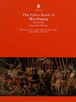 Image of The Faber Book of War Poetry by Kenneth Baker Paperback